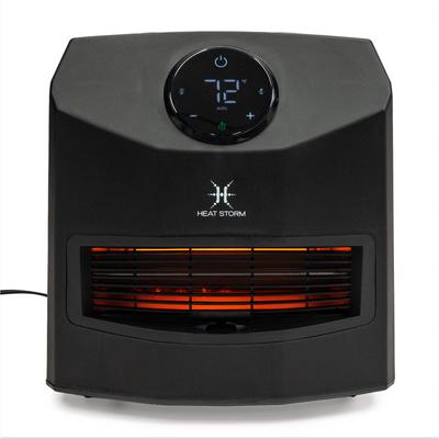 Show full view: Heat Storm Mojave 1500-Watt Infrared Portable Heater with Built-In Thermostat, Black slide 1 of 8