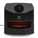 Heat Storm Mojave 1500-Watt Infrared Portable Heater with Built-In Thermostat, Black