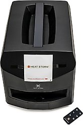 Heat Storm Mojave 1500-Watt Infrared Portable Heater with Built-In Thermostat, Black slide 2 of 7