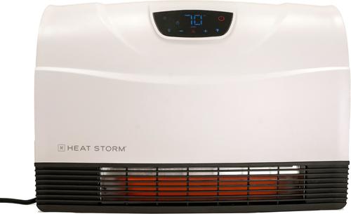 Show full view: Heat Storm Phoenix 1500-Watt Infrared Floor-to-Wall Space Heater, White slide 1 of 9