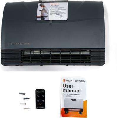 Show full view: Heat Storm Phoenix 1500-Watt Infrared Indoor Smart Heater, Gray slide 8 of 8