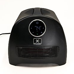 Heat Storm Sahara 1500-Watt Infrared Portable Heater with Built-In Thermostat, Black
