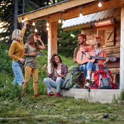 Heat Storm Tradesman 1500-Watt Infrared Outdoor Portable Space Heater, Black slide 2 of 7