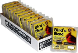 Heath Bird's Blend Select Suet Cake Wild Bird Food, 11.25-oz, case of 12