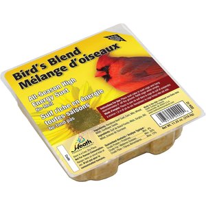 Heath Bird's Blend Select Suet Cake Wild Bird Food, 11.25-oz, case of 12