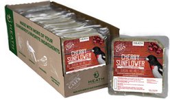 Heath Crafted Suet Cakes Cherry Sunflower Wild Bird Food, 11.75-oz, case of 12