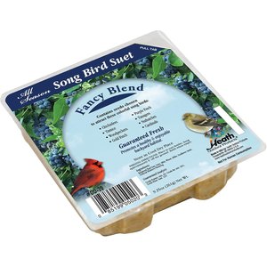 Heath Fancy Blend Songbird Suet Cake Wild Bird Food, 9.25-oz, case of 16
