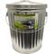 Show in main carousel: Heath Galvanized Metal Bird Seed Storage Container, 10-lb slide 1 of 6