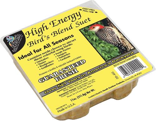Show full view: Heath Outdoor Products Bird's Blend High Energy Suet Cake Wild Bird Food, 11-oz, 12 count slide 2 of 3