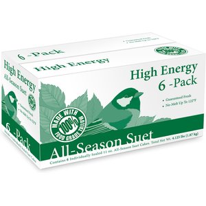 Heath Outdoor Products Bird's Blend High Energy Suet Cakes Bird Food, 6 count