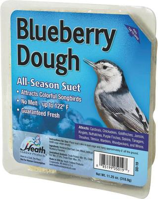 Show full view: Heath Outdoor Products Blueberry Dough Suet Cake Bird Food, 11.25-oz cake, pack of 12 slide 4 of 6