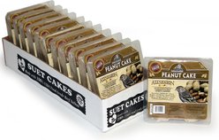 Heath Peanut Premium Suet Cake Wild Bird Food, 11-oz tray, case of 12