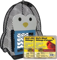Heath Suet 'N Seed Whimsical Penguin Suet Cake Bird Feeder