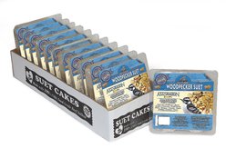 Heath Woodpecker Premium Suet Cake Wild Bird Food, 10-oz, case of 12