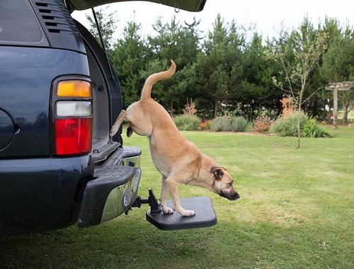 Show full view: Heininger PortablePET SUV Twistep Dog Hitch Step slide 2 of 12