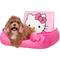 Show in main carousel: Hello Kitty Bolster Dog & Cat Bed with Removable Cover, Pink, Small slide 1 of 7
