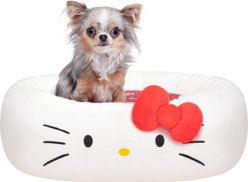 Hello Kitty Character Dog & Cat Bed with Removable Cover, White, Small slide 2 of 6