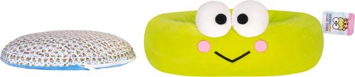 Show full view: Hello Kitty Sanrio Keroppi Dog & Cat Bed with Removable Cover, Green, Large slide 6 of 8