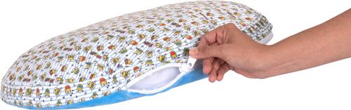 Show full view: Hello Kitty Sanrio Keroppi Dog & Cat Bed with Removable Cover, Green, Medium slide 5 of 6