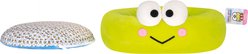Hello Kitty Sanrio Keroppi Dog & Cat Bed with Removable Cover, Green, Small slide 2 of 6