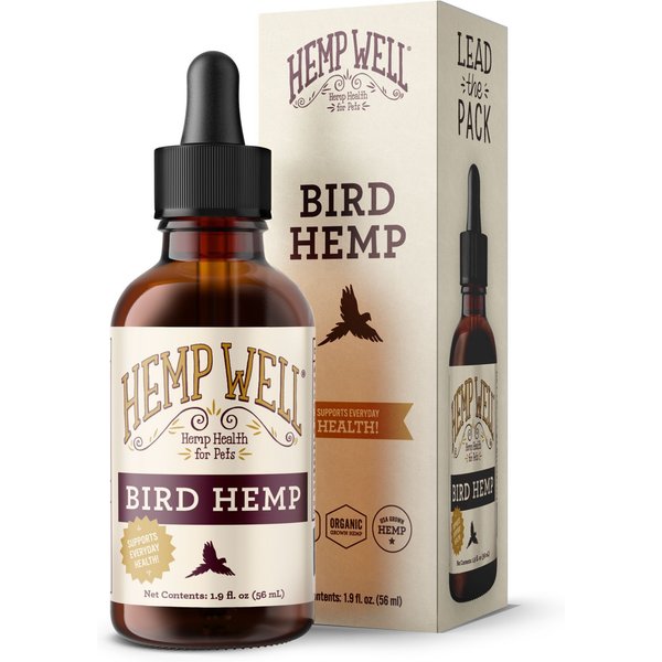 Hemp Well Bird Hempseed Oil Bird Supplement, 2-fl oz bottle