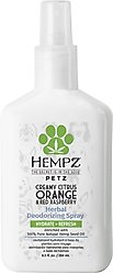 Hempz Petz Creamy Citrus Orange Red Raspberry Deodorizing Cologne Dog Spray, 8.5-fl oz bottle