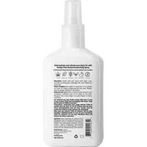 Hempz Petz Creamy Citrus Orange Red Raspberry Deodorizing Cologne Dog Spray, 8.5-fl oz bottle