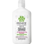 Hempz Petz Deodorizing Dog Shampoo, Creamy Citrus Orange & Red Raspberry Scent, 17-fl oz bottle