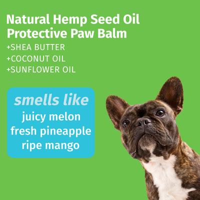 Show full view: Hempz Petz Sweet Pineapple Honey Melon Protective Dog Paw Balm, 2-oz jar slide 6 of 9