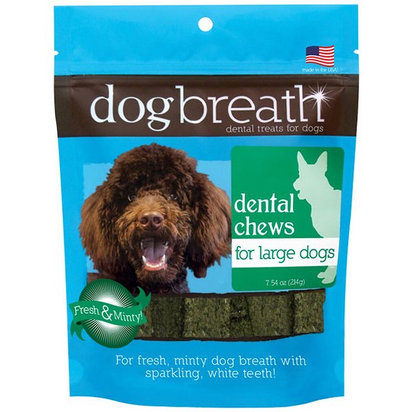 Emerald Pet Canine Fresh Breath Formula Mint Flavored Dental Dog Treats