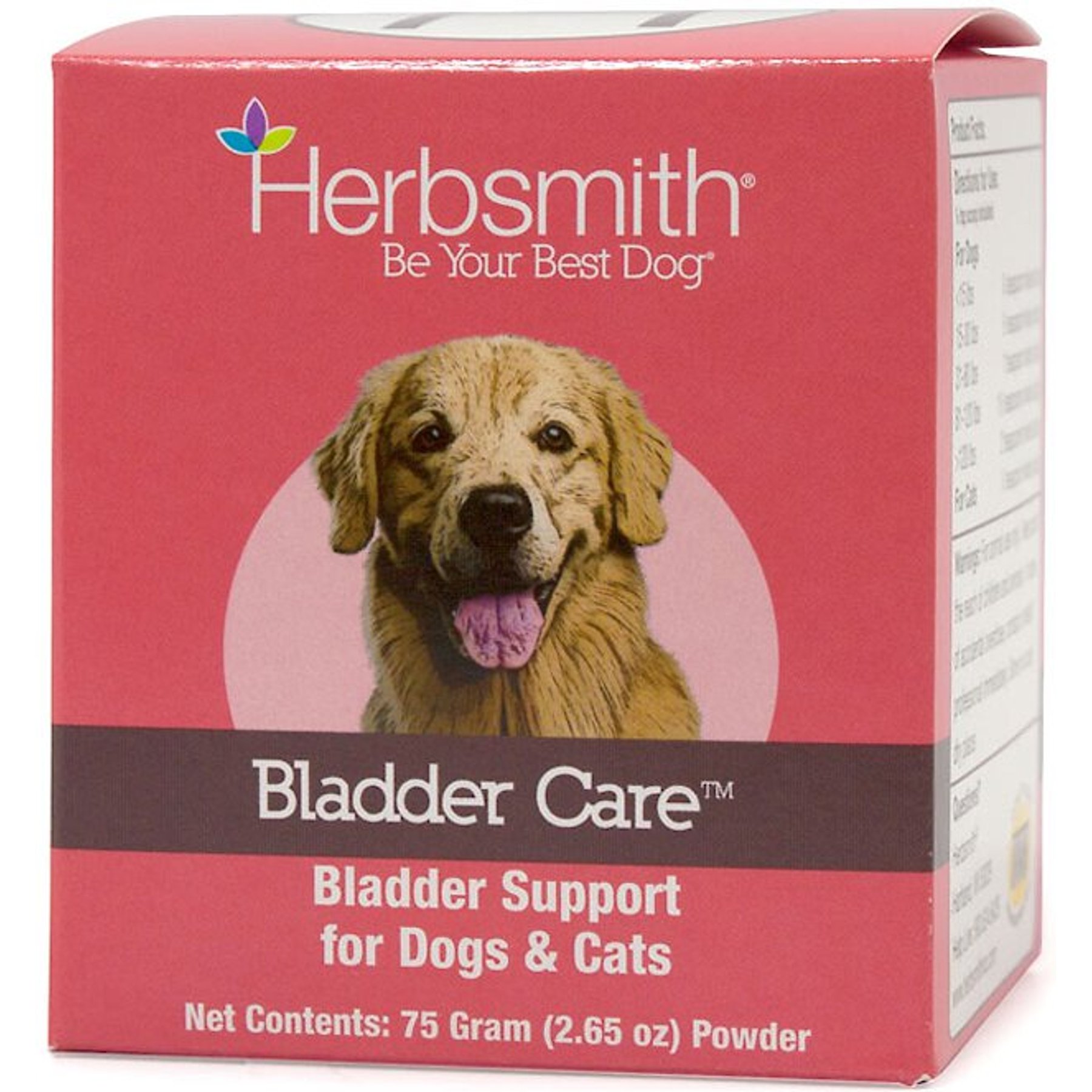 Herbsmith Herbal Bladder Care Powdered Dog & Cat Supplement, 75g jar