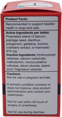 Show full view: Herbsmith Herbal Blends Bladder Care Tablets Dog & Cat Supplement, 90 count slide 4 of 5