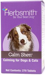 Herbsmith Herbal Blends Calm Shen Tablets Dog & Cat Supplement, 270 count