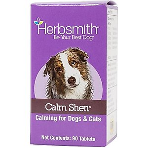 Herbsmith Herbal Blends Calm Shen Tablets Dog & Cat Supplement, 90 count