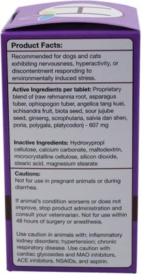 Show full view: Herbsmith Herbal Blends Calm Shen Tablets Dog & Cat Supplement, 90 count slide 4 of 6