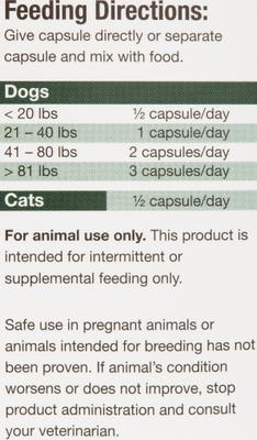 Show full view: Herbsmith Microflora Plus for Digestion Capsules Daily Dog & Cat Supplement, 120 count slide 6 of 7