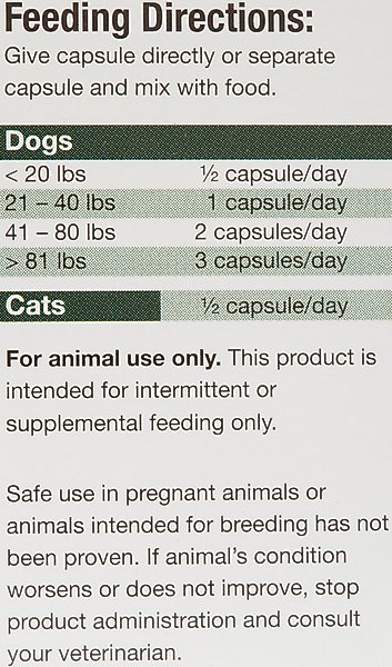 Show full view: Herbsmith Microflora Plus for Digestion Capsules Daily Dog & Cat Supplement, 60 count slide 5 of 6