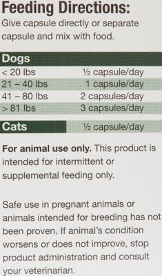 Show full view: Herbsmith Microflora Plus for Digestion Capsules Daily Dog & Cat Supplement, 60 count slide 6 of 7