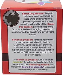 Herbsmith Senior Dog Wisdom Cognitive Support Soft Chews Dog Supplement, 60 count, Small slide 2 of 4