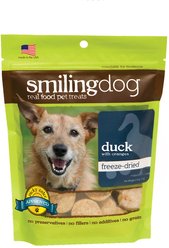 Herbsmith Smiling Dog Duck with Oranges Freeze-Dried Dog Treats, 2.5-oz bag