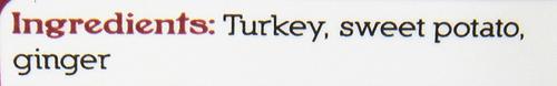 Show full view: Herbsmith Smiling Dog Turkey with Sweet Potato & Ginger Freeze-Dried Dog Treats, 2.5-oz bag slide 4 of 5