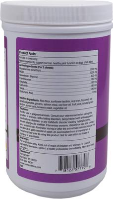 Show full view: Herbsmith Sound Dog Viscosity Joint Support Large Soft Chews Dog & Supplement, 120 count slide 4 of 5