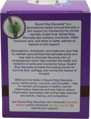 Show full view: Herbsmith Sound Dog Viscosity Joint Support Large Soft Chews Dog & Supplement, 60 count slide 3 of 6