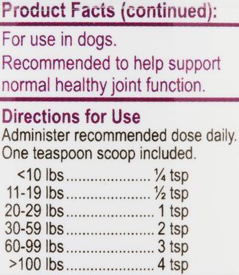 Show full view: Herbsmith Sound Dog Viscosity Joint Support Powder Dog Supplement, 150g jar slide 6 of 8