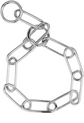 Herm Sprenger Fur Saver Training Dog Chain Slip Collar, 19-in neck, 3.0-mm wide