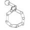 Show in main carousel: Herm Sprenger Fur Saver Training Dog Chain Slip Collar, 25-in neck, 4.0-mm wide slide 1 of 3