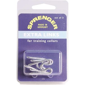 Herm Sprenger Ultra-Plus Prong Training Dog Collar Replacement Links, 3 count, 3.0mm