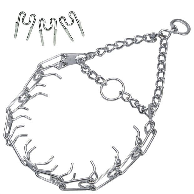 Prong Collars for Dogs: Chain, Pinch Dog Collars (Free Shipping) | Chewy