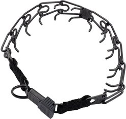 Herm Sprenger Ultra-Plus Training Dog Prong Collar with ClicLock, 14-in neck, 2.25-mm wide