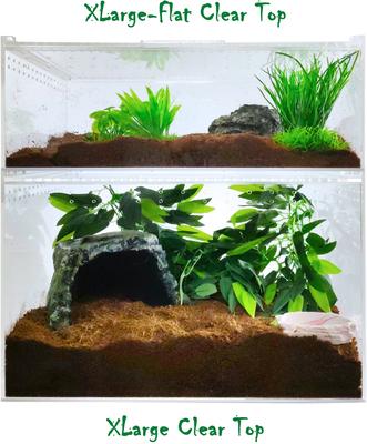 Show full view: HerpCult Acrylic Clear-Top Reptile Habitat, 8.3-gal slide 4 of 7